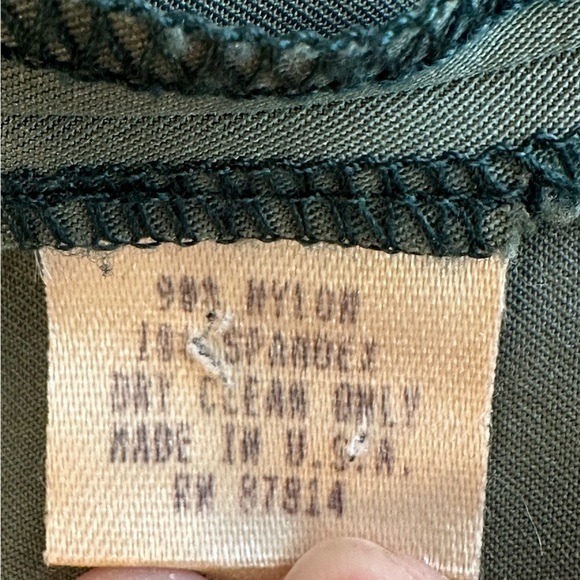 CACHE vintage green Stretch Fitted Military-Inspired blazer Jacket size 6 - Picture 11 of 11